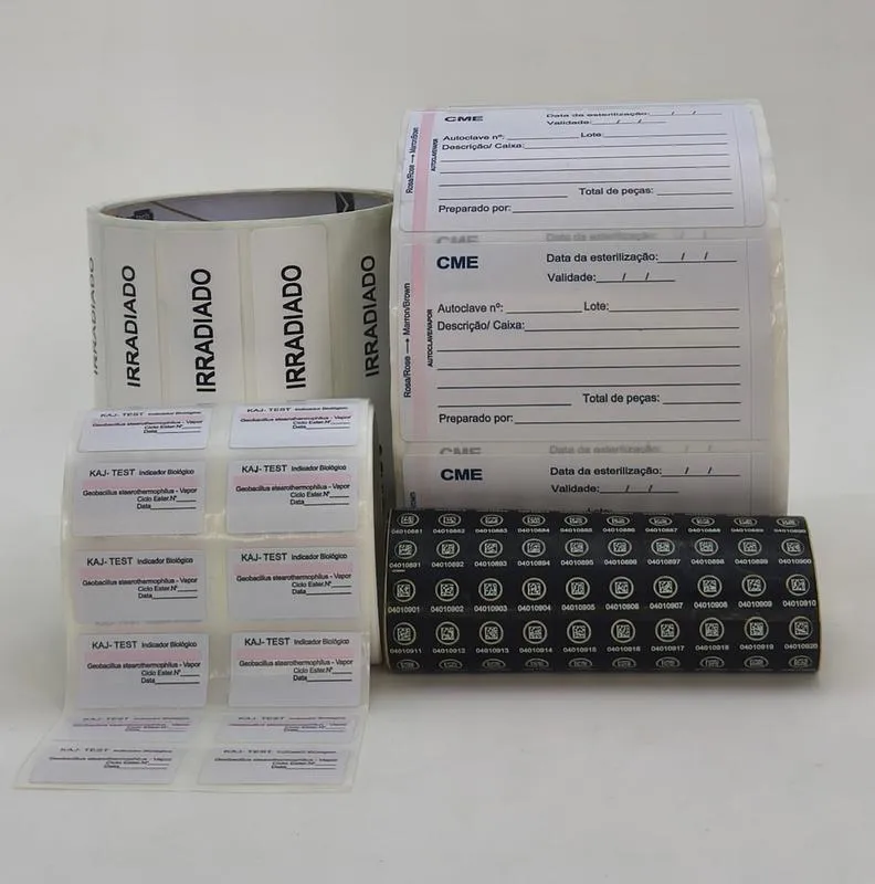 Impressão etiquetas autocolantes