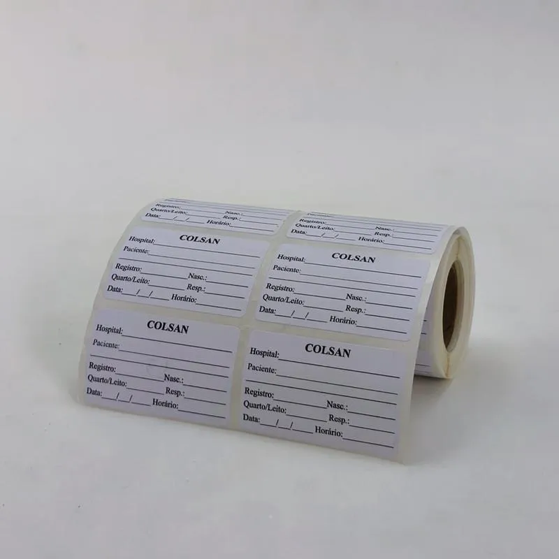 Impressão etiquetas autocolantes